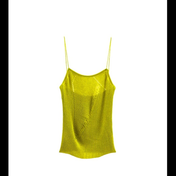 Zara Sparkly Knit Top Small - Picture 2 of 5